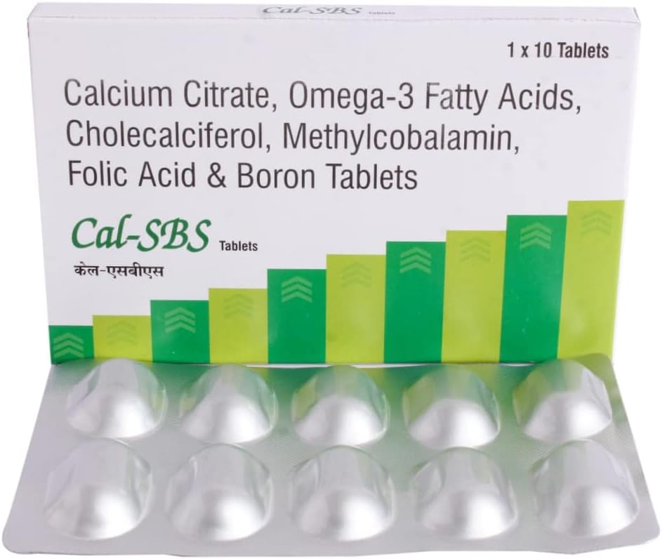CAL-SBS - Strip of 10 Tablets