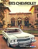 ORIGINAL GM CHEVROLET DIVISION DEALERS SALES 1973 BROCHURE FOR 1971 CHEVY'S - INCLUDES; Caprice, Impala, Bel Air, Coupes, Sedans, Convertibles- ADVERTISMENT - LITERATURE - CHEVY 73