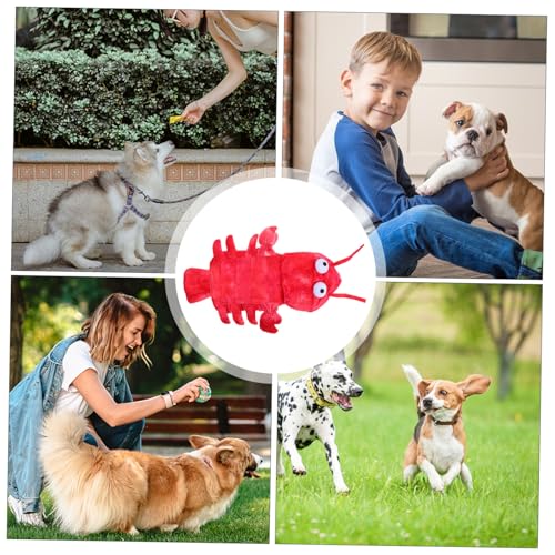 Disfraz de langosta para perro rojo talla XS miniatura 6