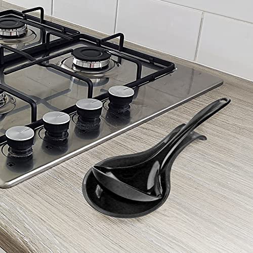 Calypso Basics By Reston Lloyd Spoon Rest, Black #TOP2