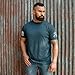 Grunt Style Standard Issue Core Basic Men's T-Shirt (5-Pack: Dark Heather Gray, Military Green, Black, White, Midnight Navy, XX-Large)