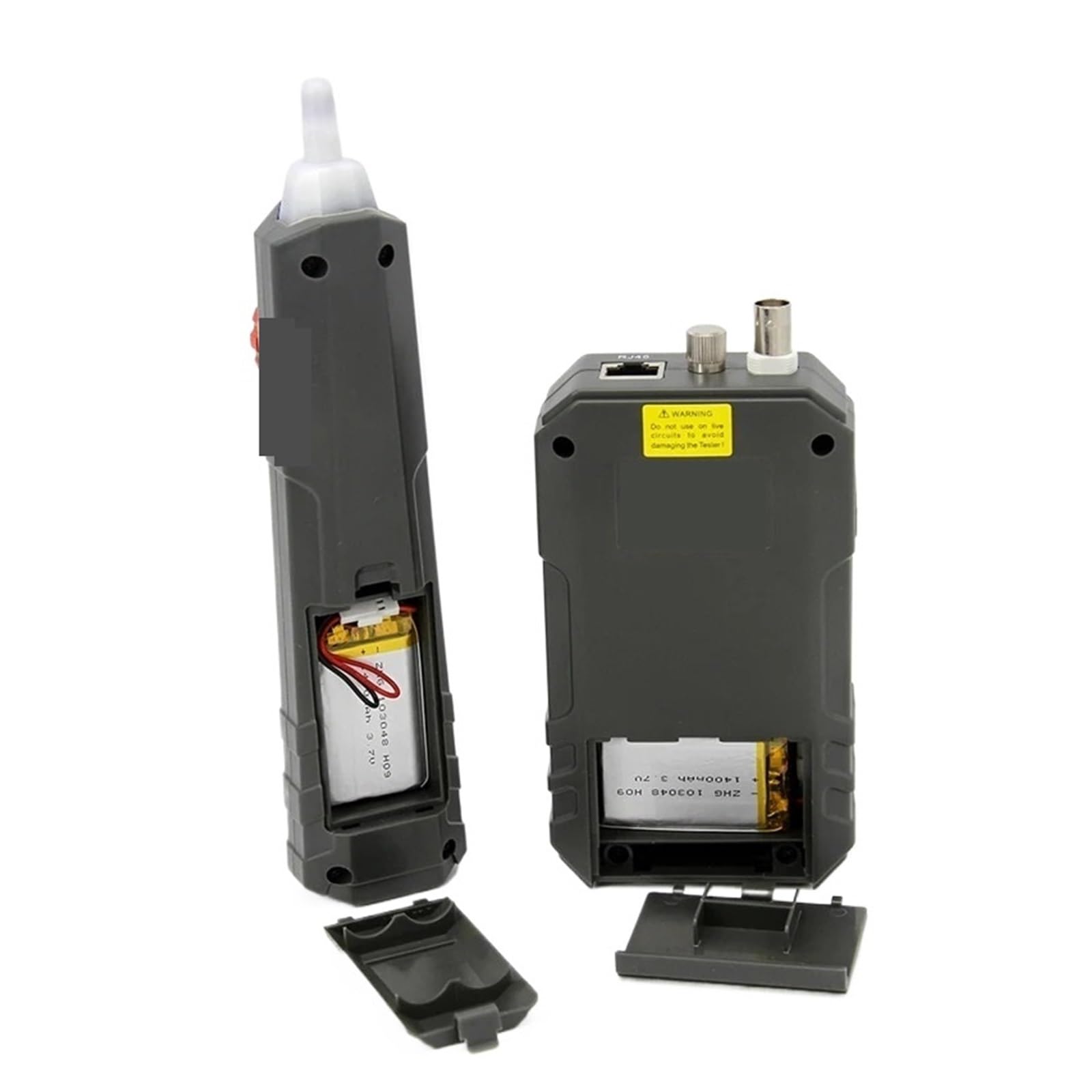 Comprobador de cable de red Probador De Cableado NF-858C RJ45 BNC VFL, Localizador De Línea, Rastreador De Cable Portátil, Medida BNC, Longitud Del Cable, Herramientas De Prueba De Red