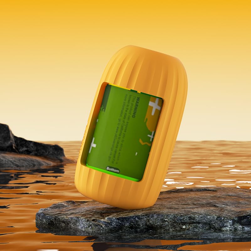 1pc, YocanGreen Whale Disposable Air Purifier, air filter, Remove Secondhand Odor, 4 Stage HEPA Activated Coconut Carbon Filter To Eliminate Smell, Suitable for Home and Car (Orange)