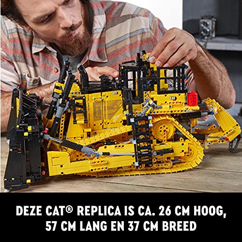 LEGO-42131-Technic-App-gestuurde-Cat-D11-Bulldozer-Bouwset-voor-Volwassenen-Bouwvoertuig-met-Afstandsbediening