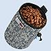 Dogline Dog Treat Pouch: Puppy Training Bag, Pet Kibbles and Snacks Holder, Litter Waste Bags Dispenser with Adjustable Drawstring Closure, Large Capacity with Mesh Pocket, Strong Nylon Material