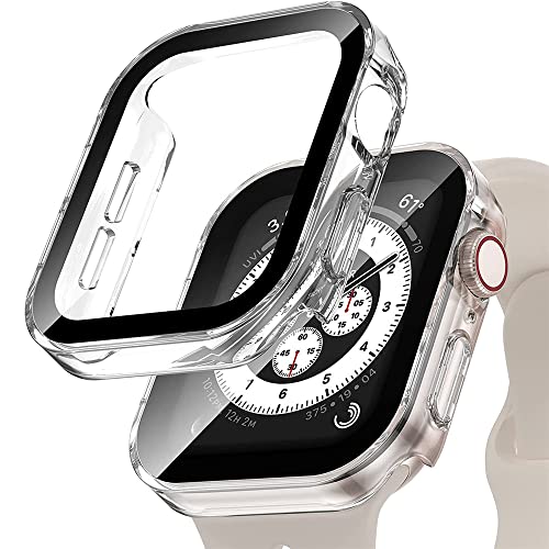 Coque Apple Watch 40mm anti-rayure écran verre trempé pour éviter les bris d'écran