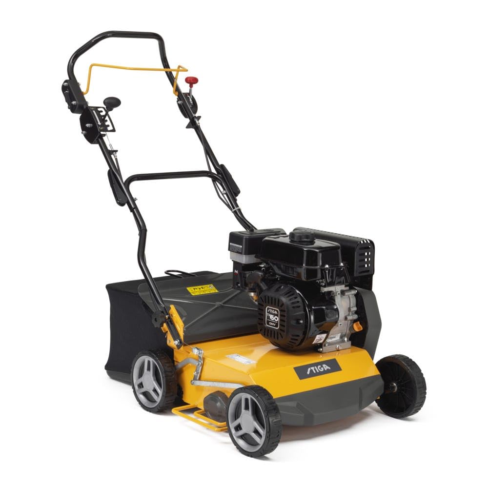 Scarificateur à Essence Stiga SVP 40 G, 32 Couteaux, Largeur de Coupe 40 cm, Profondeur de Coupe jusqu'à 15 mm
