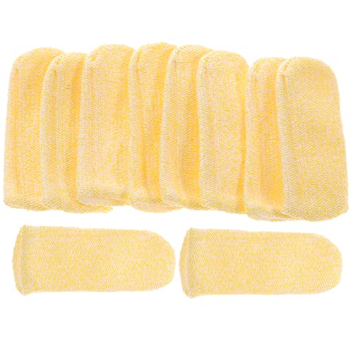 minkissy 10pcs Cut Resistant for Kitchen Gardening Universal Fit Thumb Sleeves Air Permeability