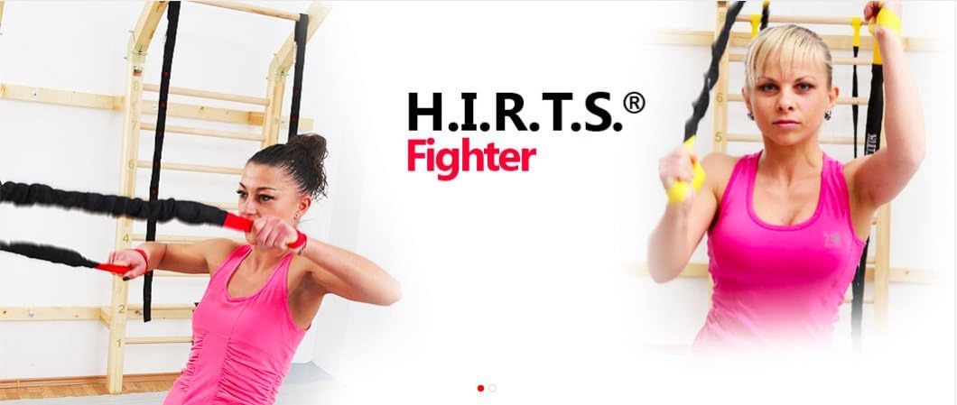 Suples H.I.R.T.S. Fighter - Resistance Bands - Best Functional Workout at Home or Gym - Free Instructional DVD by Olympian Ivan Ivanov!