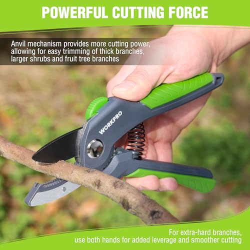 Tijeras de podar WORKPRO 8.5 pulgadas de acero miniatura 4