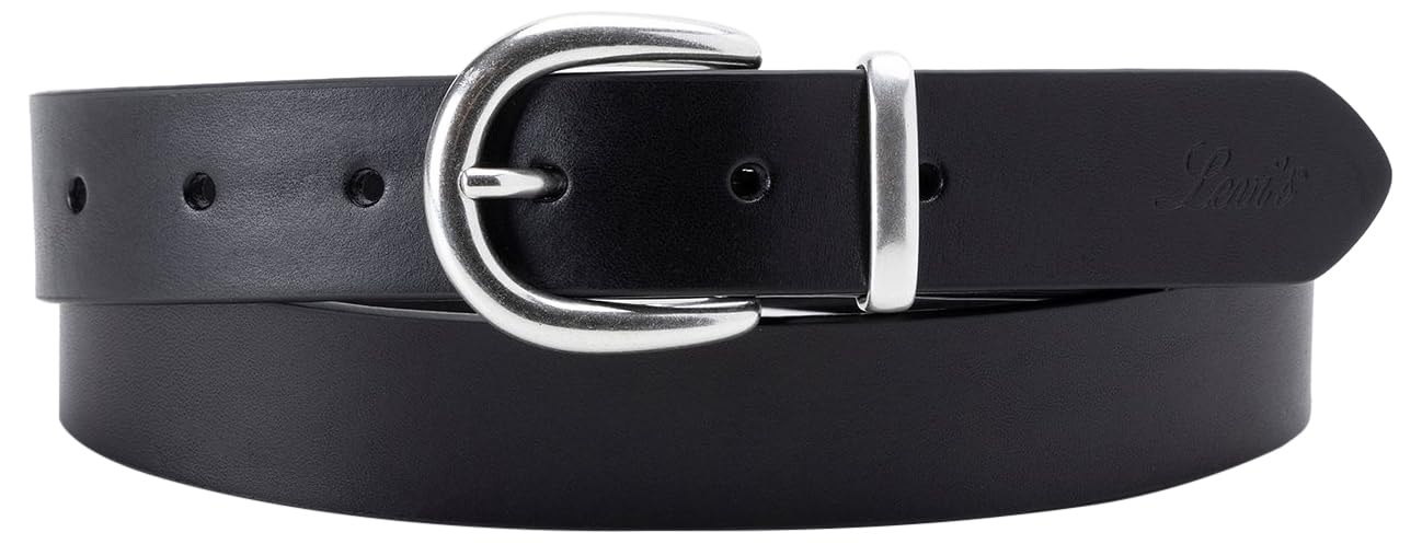 Levi's Women's Phoebe APPAREL_BELT, Regular Black, 90