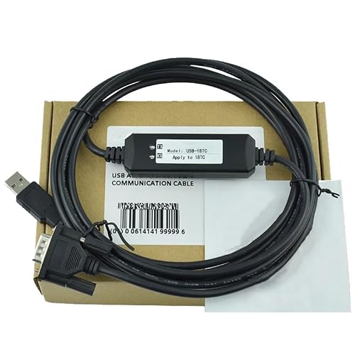 USB-18TC Applicable Numerical Control System Machine Tool Debugging Cable Data Cable Computer USB Interface Programming and Downloading Cable Dual Chip Design Industrial Grade 3 Meter