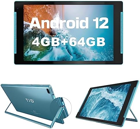 TJD 10.1 inch Tablet,Android Tablets,2GB RAM 32GB ROM, Quad Core Processor, HD IPS Screen, 2.0MP Front+5.0MP Rear Camera,Google Tablet, Wi-Fi, Bluetooth, MT-1011QU, Blue