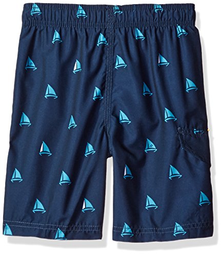 Image of Kanu Surf Boys' Dominica Floral Quick Dry Beach Board Shorts Swim Trunk