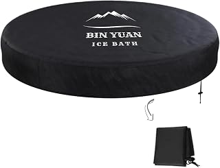 80 cm Foldable Ice Bath Lid for Outdoor Foldable Ice Bin Inflatable Bathtub Round Folding Plastic Tub Foldable Bathtub Freestanding Bathtub