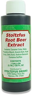 Stoltzfus Rootbeer Extract – 4 Ounces of Extract for Baking and Flavoring – makes 5 Gallons of Root Beer