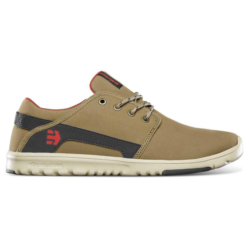 Etnies Men's Scout Sneaker Skate Shoe, Brown/Black, 9.5