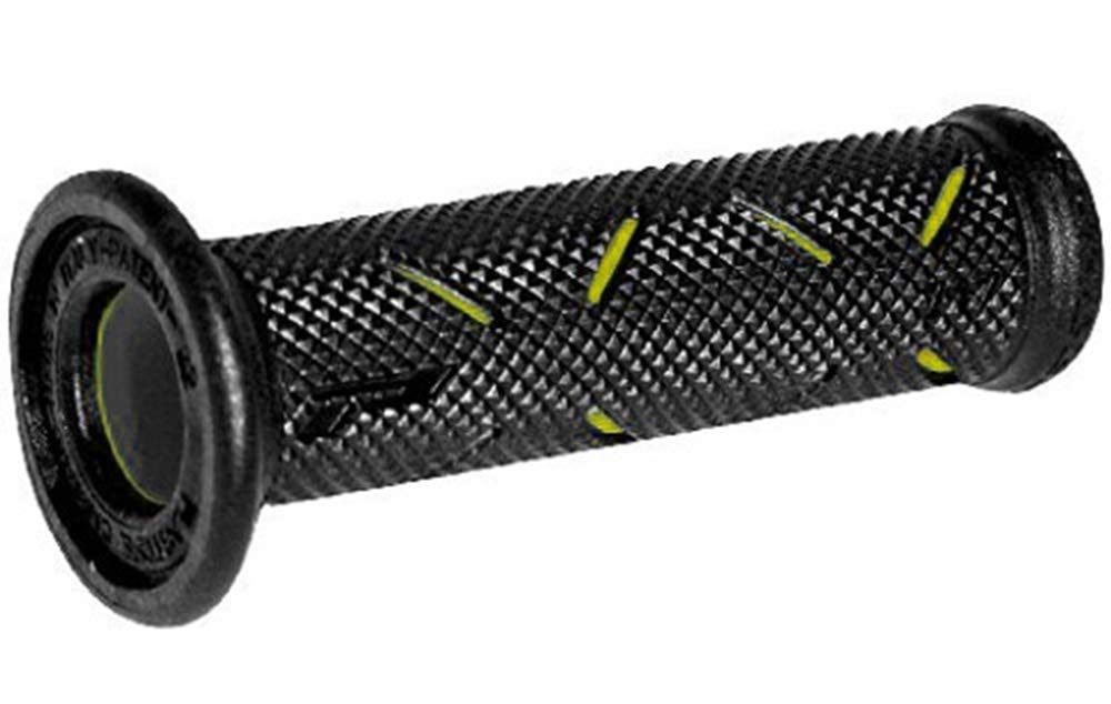 Progrip 717YLBK Yellow/Black 122mm Dual Density Superbike Grip