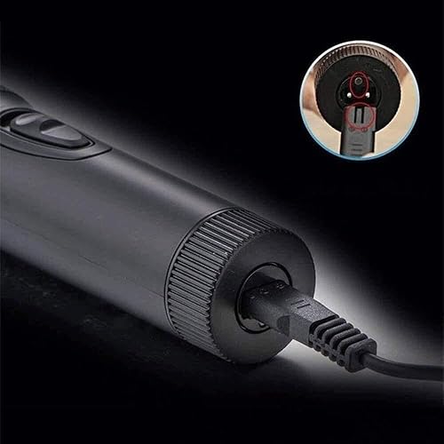 Miniatura 6 de Cortadora de pelo profesional  Kit de corte de pelo inalámbrico recargable con cuchillas de cerámica impermeables para corte húmedo y seco, con capa