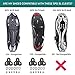 VeloChampion 9 Degree Float Look Keo Compatible Bike Cleats – (Pair) Replacement Cleat Set for KEO 3 Bolt Shoes and Pedals