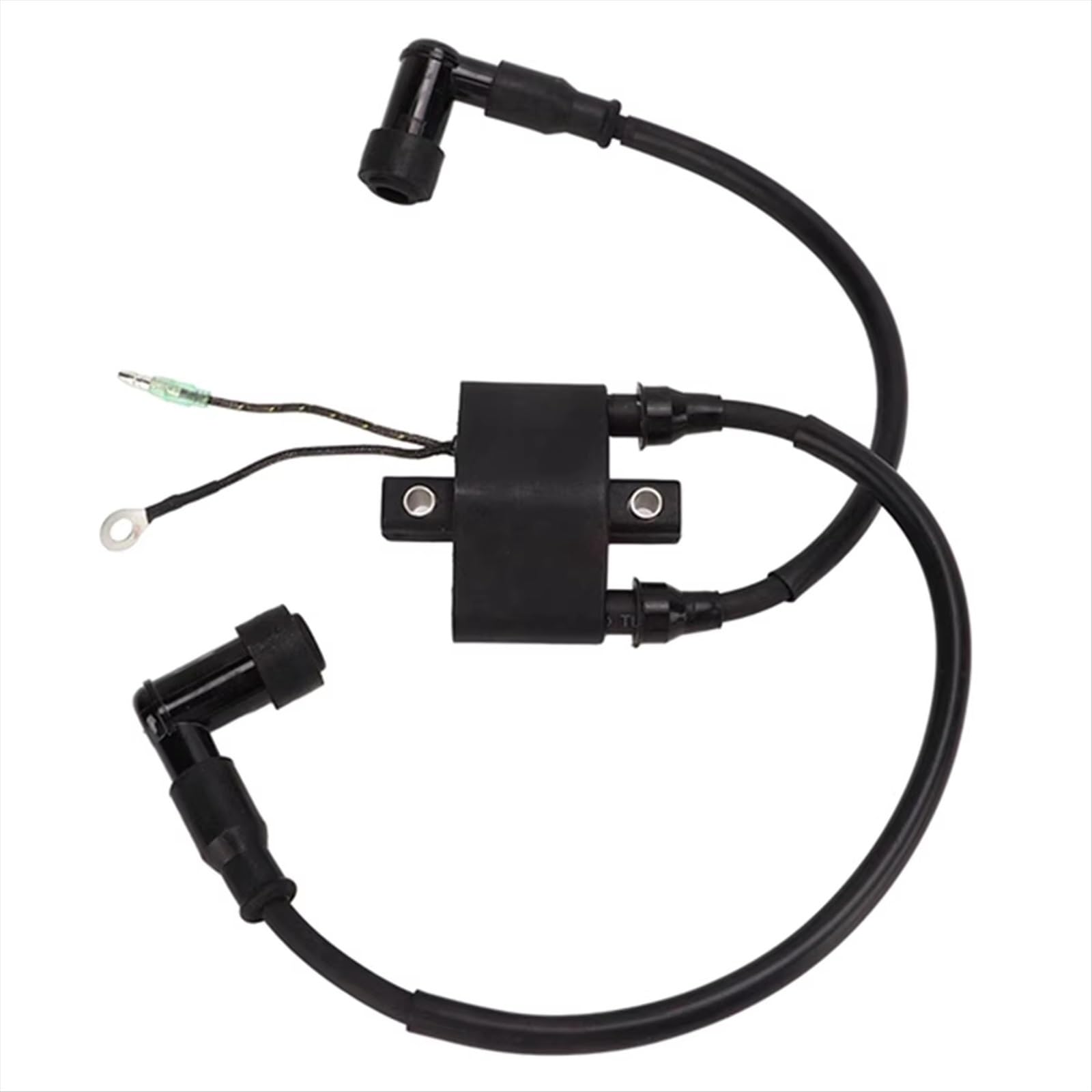Bobine d'allumage 3A0-06048 pour Moteurs Hors-Bord Tohatsu et Mercury 25/30 CV, référence 3A0-06048-1, 160643, 8M0047311, avec Bougie.