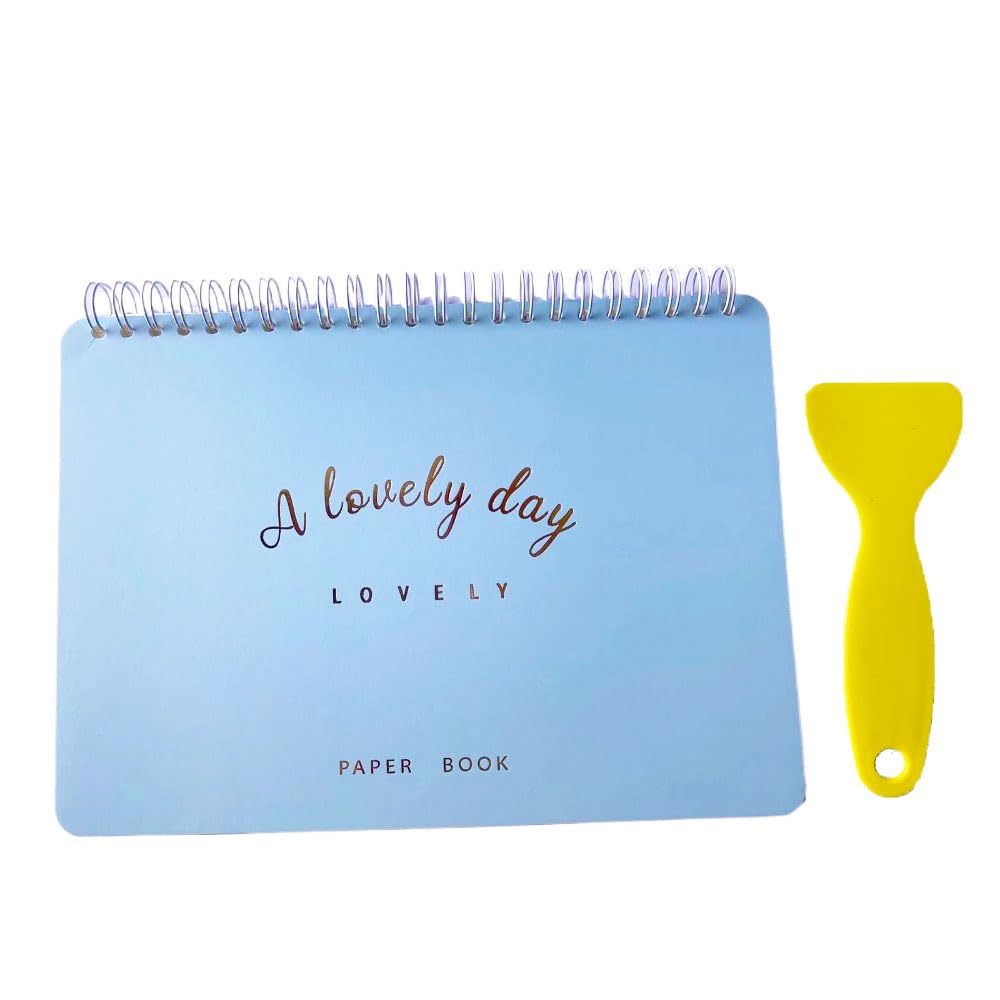 Amazon.co.jp: 両面剥離タイプ シール帳 スパチュラ付き A5/B5サイズ