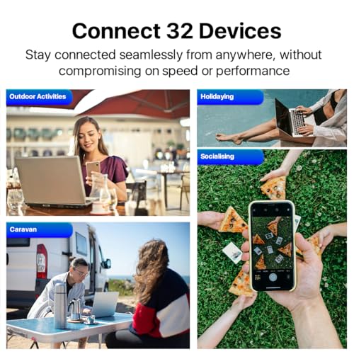 Routeur 4G+ LTE ZTE U10S Pro WiFi 6 32 appareils - 3