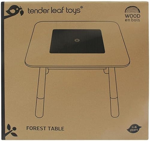 Miniatura 2 de Tender Leaf Toys - Colecciones de mesas y sillas del bosque - Adorable mesa y sillas de juego artístico para niños - Fabricado con materiales de