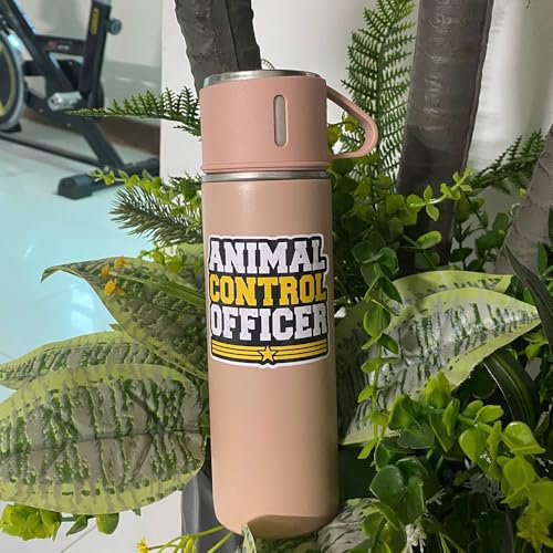 Calcomanías de oficial de control de animales divertidas para termo y Kindle 6