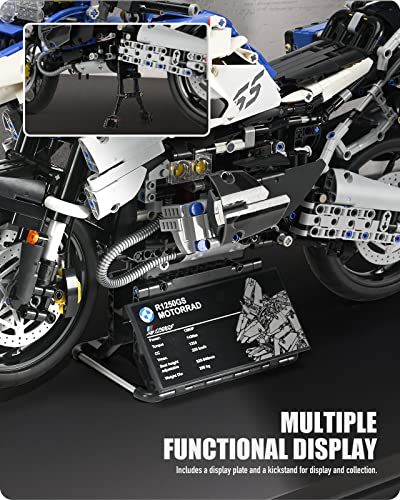 Nifeliz R125Gx Motorcycle Toy Building Kit, Build A Stylish Motorcycle Display Model, Collectible Motorcycle Model Building Kit For Adults (2369 Pcs) #TOP1