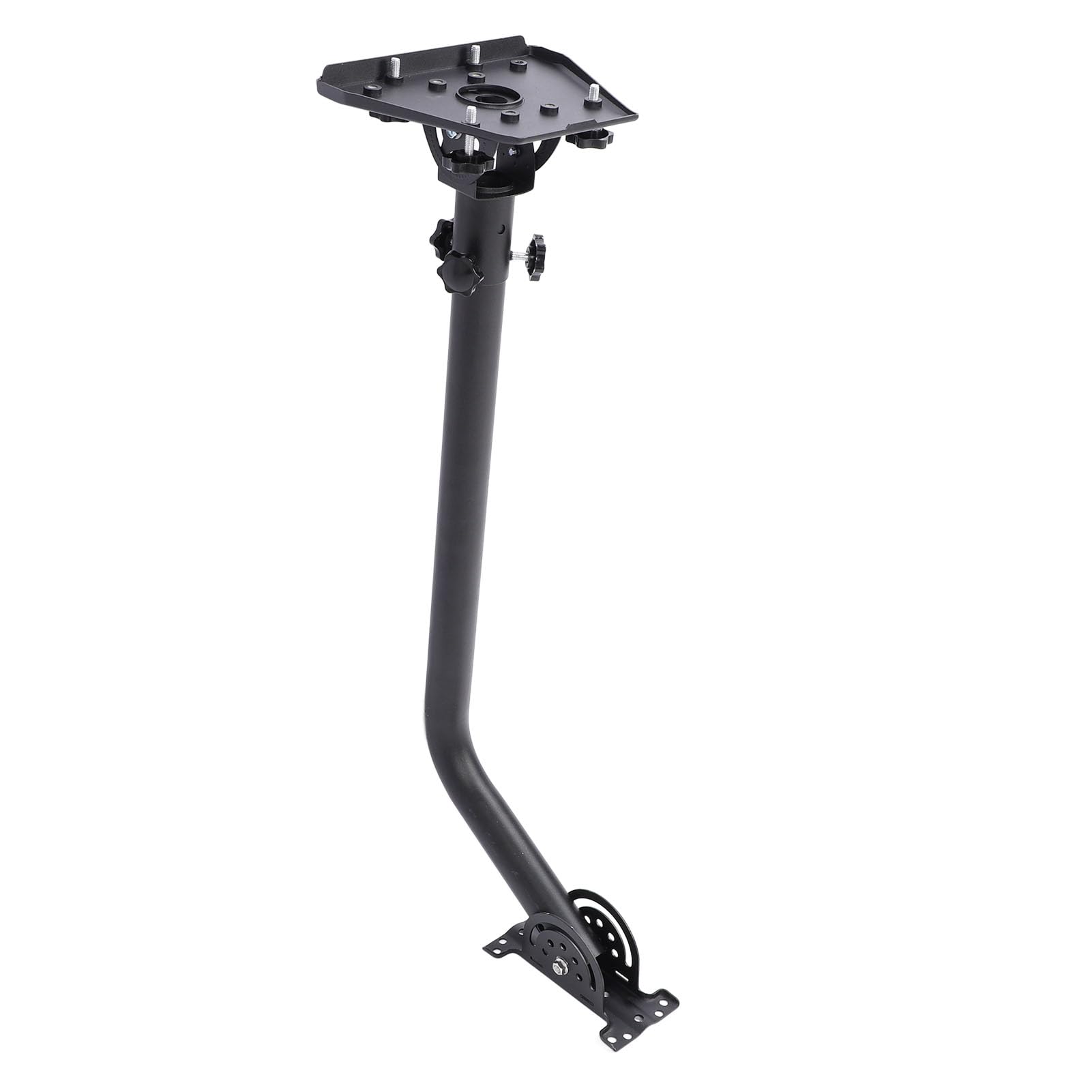 Aramox Poste Adaptador de Satélite de Montaje Ajustable para Dispositivos Gen3, Rotación de 360°, Estructura de Acero Estable, Recepción de Señal Mejorada con Revestimiento ABS, para Hogares,