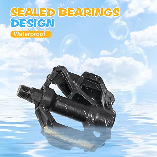Leichten Bike Pedals For Kids Bike 16/18/20 Inch Boys Girls Bikes 1 Pair With 1/2 Spindle #TOP2