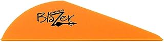 Bohning Blazer Archery Vane (100-Pack), Neon Orange, 2 inch