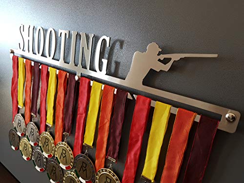 MEDALdisplay Shooting | Puerta medallas Tiro al Volo/medallón de Pared Medal Hanger