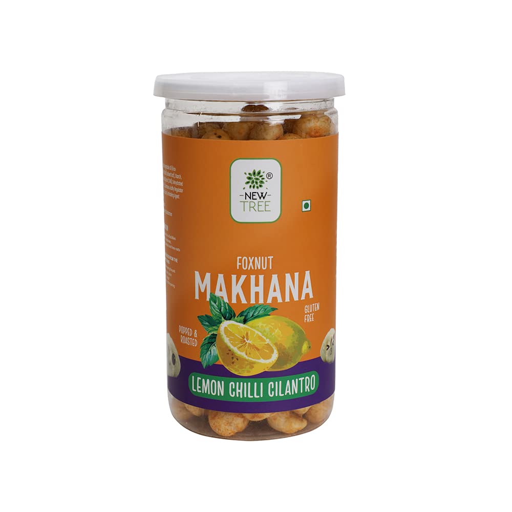 New Tree Fresh Lemon Chili Makhana, Weight: 85Gm Ii Guilt Free Snacking Ii Gluten Free Snack Ii Delicious Flavour