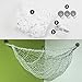 KoHuiJoo Jumbo Toy Hammock Stuffed Animals and Toy Storage Hammock Net 70