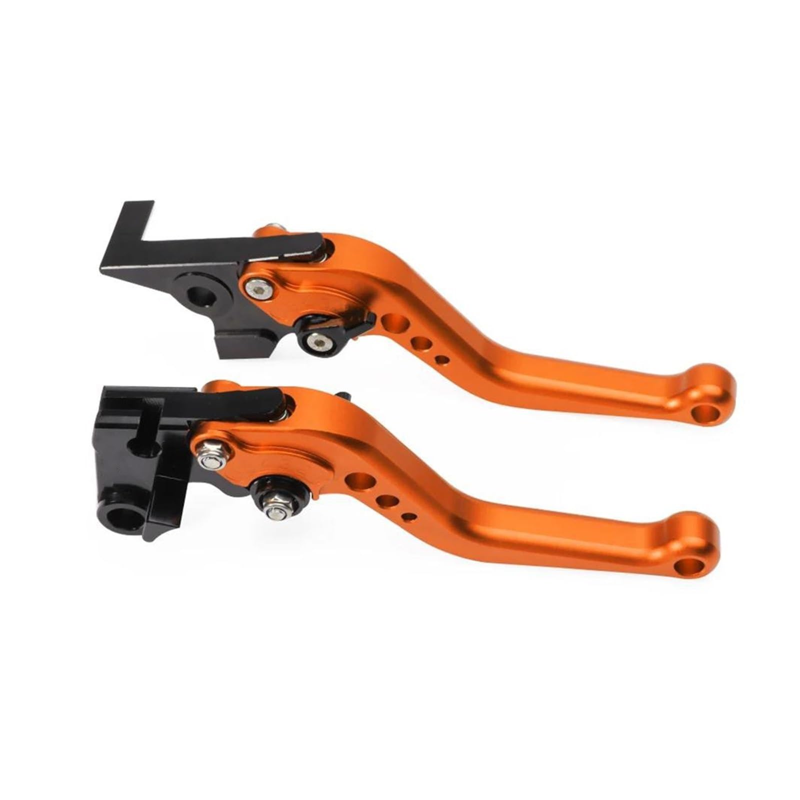 USQBUZHHK Brake Clutch Lever Brake Clutch Lever for F800GS ADV F800R F800GT F800ST F800S F650GS F700GS F800 F650 GS Motorcycle Adjustable Handles(Orange)