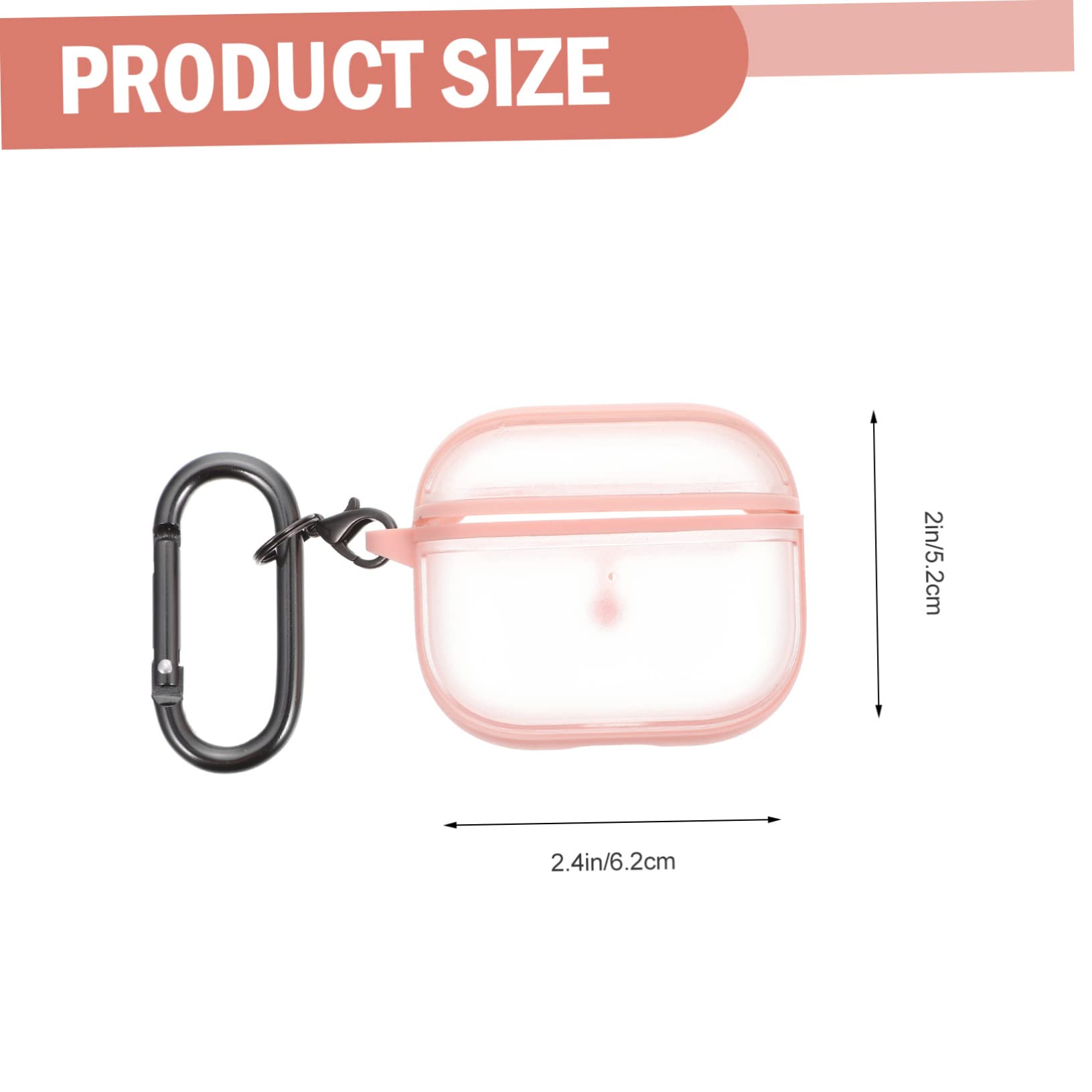 jojofuny 4sätze Wireless Earbud Schutzcase Aus TPU Kompatibel Mit Stoßfest Für Outdoor-aktivitäten Langlebiger Kopfhörer Protector