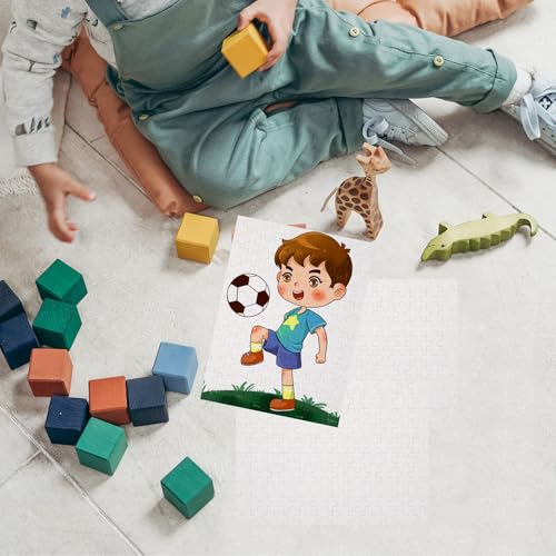 Rompecabezas en blanco para sublimación sin burbujas, set de 5 piezas de 20x25 cm para DIY 6