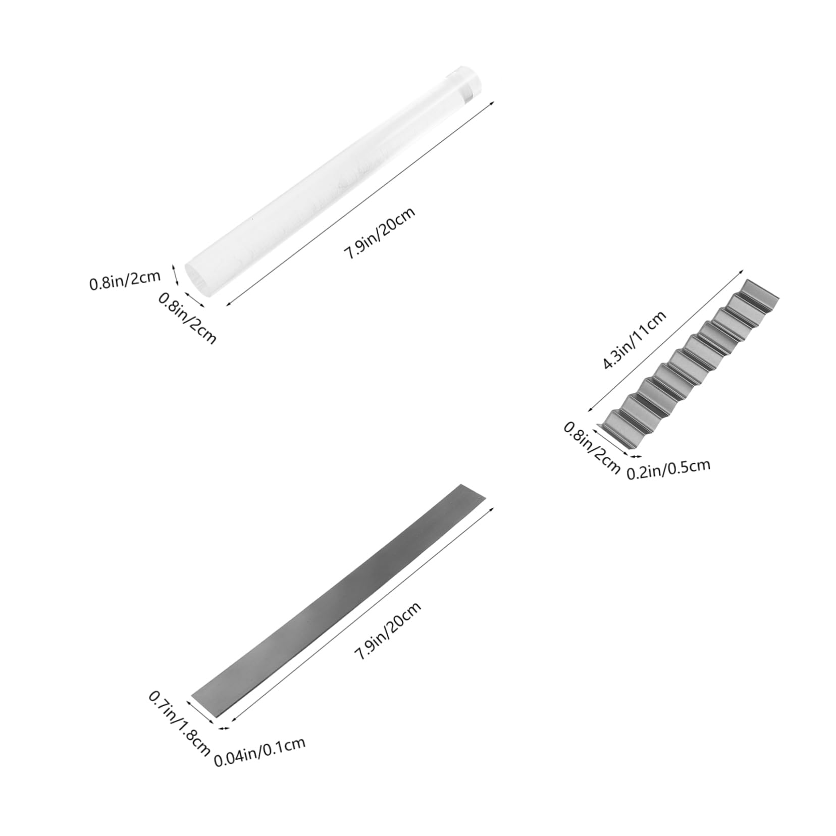 Veemoon Ceramics Modeling Tool Clay Carving Tool Set Wave Blade 9pcs for Detailed Sculptures