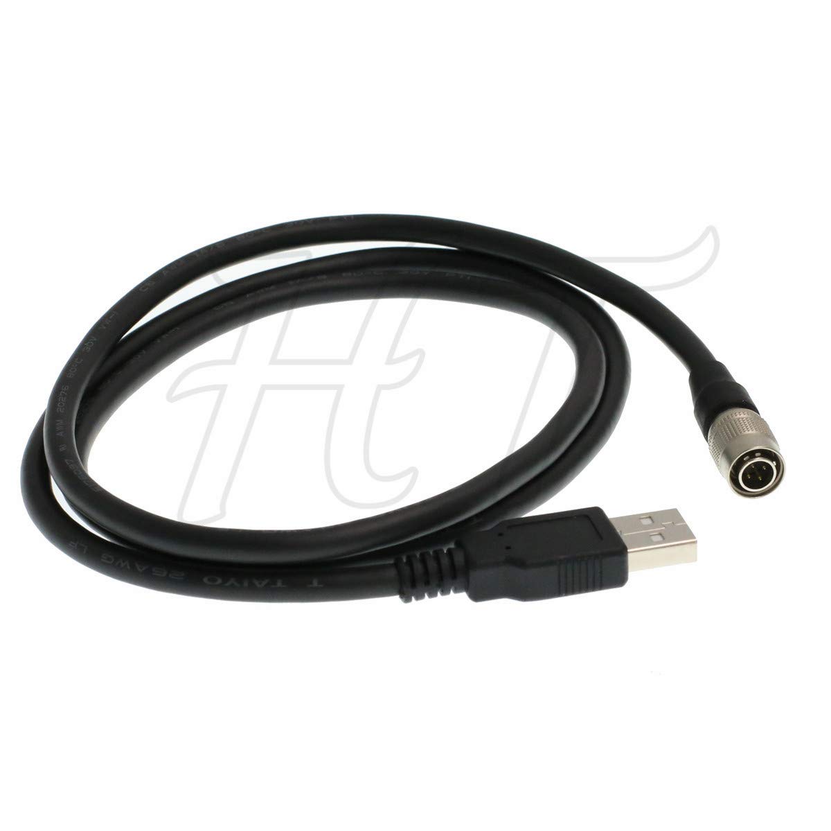Cable de audio Hirose 4 pines 12V para grabar documentales exteriores 3