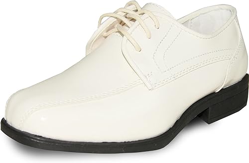 Jean Yves Zapato de vestir para niño JY02KID doble corredor esmoquin para boda, baile de graduación y evento formal