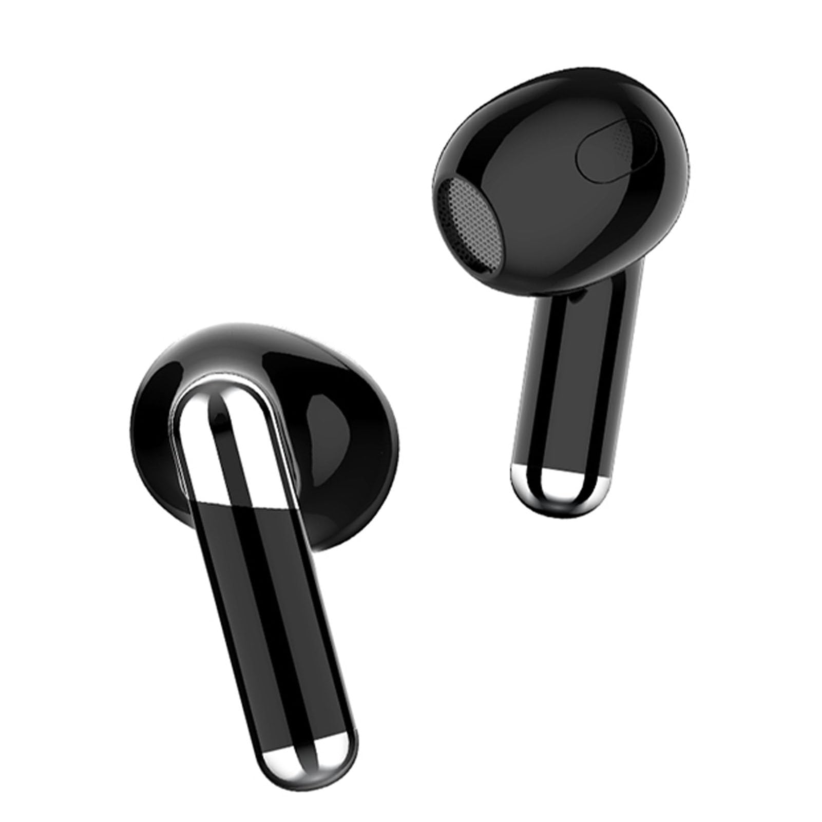 Generic Auricolari per Traduttore di Lingua Avanzato Wireless Bluetooth 5.3 per Comunicazione Multilingue Custodia Trasparente per Viaggiatori e Uomini D'affari (BLACK)