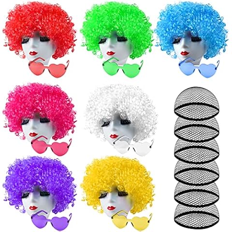 Perruques de fête ELECLAND Cover