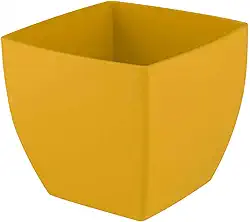 Vasart Siena Cachepot, Ocre Vintage, 20x18cm