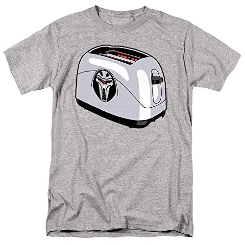 battlestar galactica toaster - Battlestar Galactica Toaster Unisex Adult T-Shirt, Athletic Heather, 2X-Large