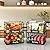 JKsmart Pantry Organizers and Storage, 4 Pack XL Stackable Wire Baskets with NamePlates, Metal Storage Bins for Snack Can Fruit Vegetable Spice