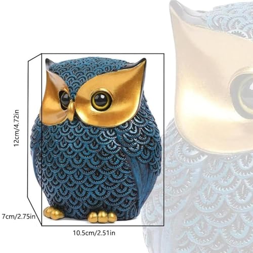 Estatua de búho fina, el detalle de decoración ideal para regalar a amigos 5