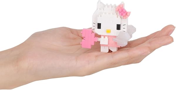 カワダ(Kawada)ナノブロック ハローキティ 夢みるエンジェル NBCC_274 3×10.5×18cm 12才以上 インテリア ホビー NBCC_274 - 5