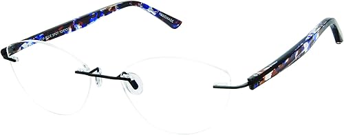 Scojo New York Gels Cupcake Reading Glasses, Handmade Scratch Resistant Readers for Women and Men